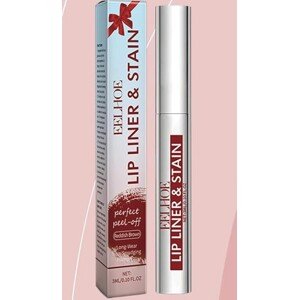 Eelhoe tetovací rúž Dlhotrvajúci make-up na pery 3 ml-odtieň Reddish brown