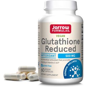 Jarrow Formulas – so zníženým obsahom glutatiónu, 500 mg, 60 kapsúl