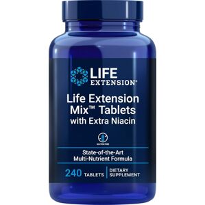 Life Extension Mix (Multi-vitamín) s extra niacínom, 240 tabliet Exp.: 2026+