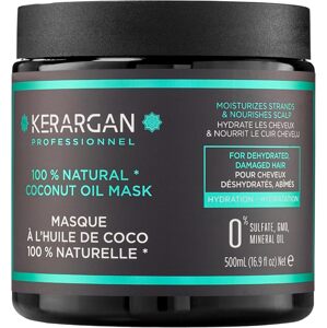 Kerargan - Hydratačná maska ​​na vlasy s kokosovým olejom 500 ml