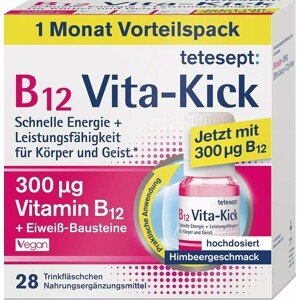 Tetesept B12 Vita-Kick 300 mg 28 fľašiek Exp.: 4/2025