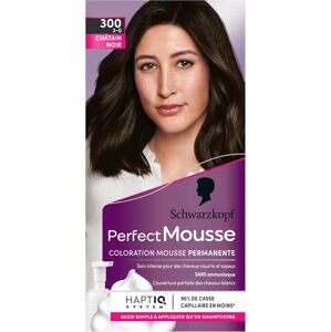 Schwarzkopf - Perfect Mousse - Farba na vlasy Black Brown 300