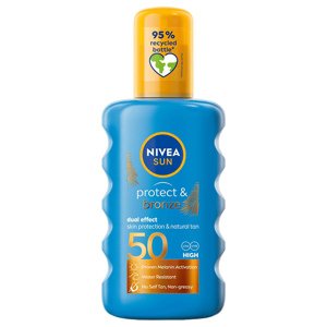 Nivea Sun Protect & Bronze Spray SPF50 200ml