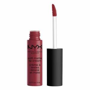 NYX Soft Matte Lip cream - ľahký matný rúž 8ml Budapest SMLC25