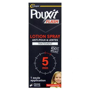 POUXIT - Flash - Sprej proti všiam a hnidám 150ml