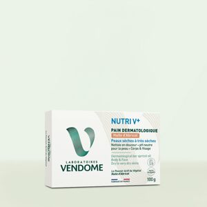 NUTRI V+ - Dermatologická tableta s marhuľovým olejom, jemne čistí a vyživuje 100g