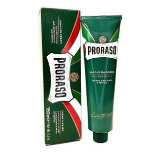 Proraso Krém na holenie Mentol Eucalyptus GREEN Tube, 150ml