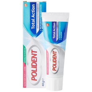 Polident Total Action fixačný ochranný krém na zubné náhrady 77 g