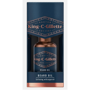 King C. Gillette Olej na fúzy, 30ml