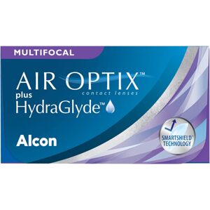Alcon Air Optix plus HydraGlyde Multifocal, mäkké, 3 kusy, BC 8,6 mm / DIA 14,2 mm / ADD LOW / -5,5 dioptrií