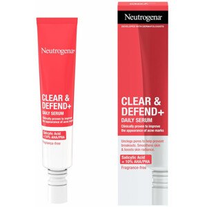 Neutrogena Clear & Defend+ denné sérum 30 ml
