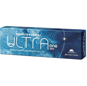 Bausch & Lomb Bausch + Lomb Ultra, prémiové kontaktné šošovky, mäkké, balenie 30 kusov, BC 8,6 mm / DIA 14,2 / -2,25 dioptrií