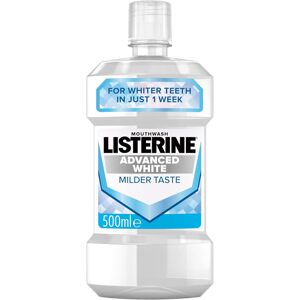 Listerine Advanced White Milder Taste ústna voda 500 ml