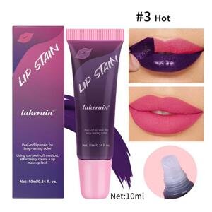 Lakerain Velvet Matte Lip Stain Peel Off Kit #3 HOT PINK 10ml