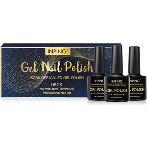 INPING Sada Gel Lakov Na Nechty 6 x 8 ml