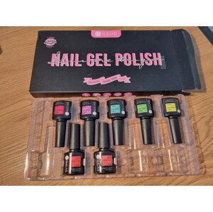 UR SUGAR Gel Nail Polish UV Laky na nechty, 7ks NEKOMPLETNÉ BALENIE!