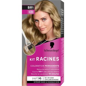 Schwarzkopf Kit RACINES permanentná farba na vlasy pre korienky BR1 Blond