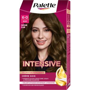 Schwarzkopf Palette INTENSIVE permanentná farba na vlasy 6-0 600 Svetlo hnedá
