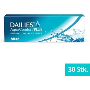 Alcon Jednodňové kontaktné šošovky Dailies AquaComfort Plus, mäkké, 30 kusov, BC 8,7 mm, DIA 14,0 mm, +2 dioptrie