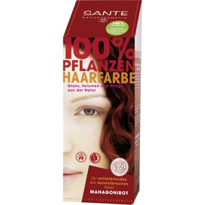 Sante Naturkosmetik bylinný prášok na farbenie vlasov 100 g - mahagónová červená