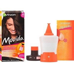 Garnier - Movida  Intenzívny odtieň 45 tmavohnedá,