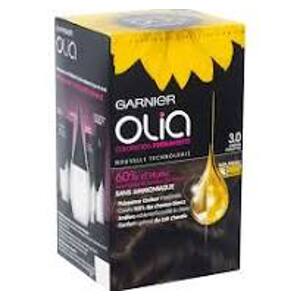 Garnier OLIA Bezamoniaková permanentná farba na vlasy 3.0 Čistá tmavohnedá