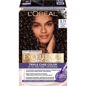 L'Oréal Paris Excellence Cool Crème 3.11 Ultra popolavá tmavohnedá