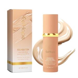 Eelhope Tekutý podkladový make-up hydratačný stredne silný podkladový korektor s plným krytím a SPF 50+ 30 ml