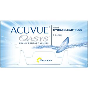 Acuvue Oasys Hydraclear Plus kontaktné šošovky 6 kusov, -3,5 dioptrie