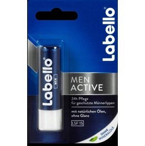 Labello Balzam na pery Men Active SPF 15, 4,8 g