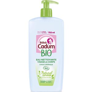 Baby Cadum Natural Organická čistiaca voda 750 ml
