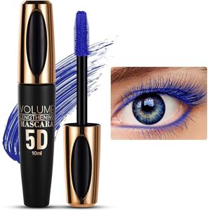 Maxfine 5D hodvábna riasenka na mihalnice, modrá objemová 10ml