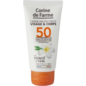 Corine de Farme Opaľovací krém na tvár a telo SPF50  Monoï de Tahiti - 50 ml