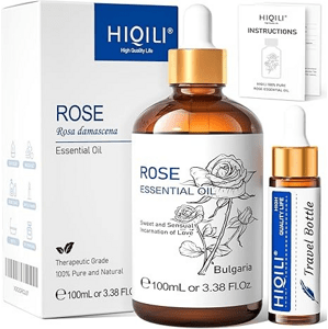 HIQILI Esenciálny olej z ružového oleja HIQILI, ROSE 100ml