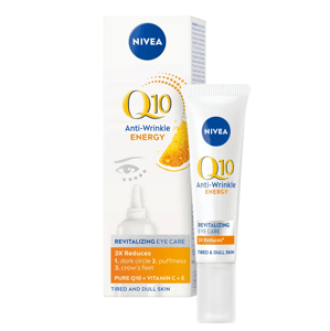 Nivea Energizujúca očná starostlivosť proti vráskam Q10, 15ml