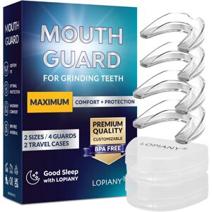 Mouth Guard náustka proti škrípaniu zubov v noci, 1ks NEKOMPLETNÉ BALENIE!
