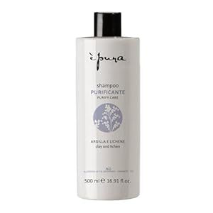 Epura È Pura - Šampón Purify Care - Ošetrenie pre mastné  vlasy s nadmerným mazom - obsahuje íl a lišajník - 500 ml