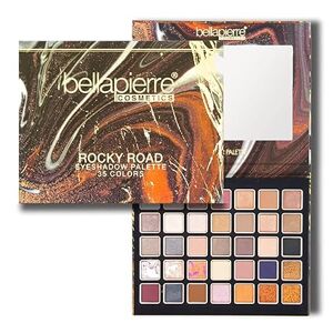 Bellapierre Cosmetics bellapierre Paleta očných tieňov Rocky Road | 35 farebných odtieňov