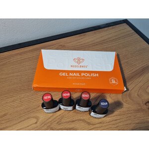 Modelones Gelový lak na nechty - 6 farieb NEKOMPLETNÉ BALENIE