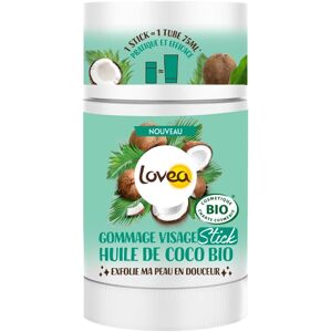 LOVEA - Tyčinka na peeling tváre - Organický kokosový olej 40 g