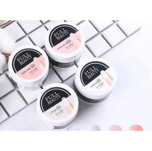 FULL Beauty Uv&Led stavebný gél, 02, 04. 2x 15ml