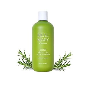 Real Mary Exfoliačný šampón na suchú pokožku hlavy s rozmarínom 400ml