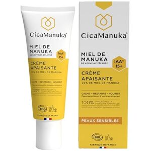 CICAMANUKA Manuka IAA15+ Upokojujúci krém s medom - 40 ml