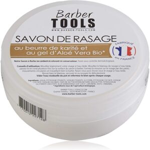 Barber tools Holičské mydlo na holenie 150 ml s bio aloe vera gélom a bambuckým maslom