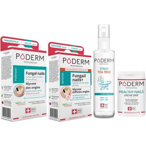 PODERM - Pure Box - 4 NAJPREDAJNEJŠIE PRODUKTY na pleseň nechtov a nechtov na nohách