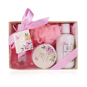 Salsa Kúpeľový set Sweet Peony s telovým maslom