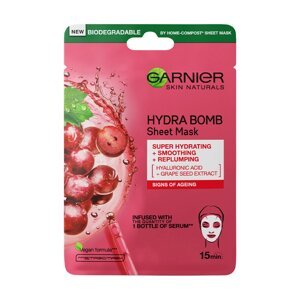 Garnier Skin Naturals Hydra Bomb vyhladzujúca plátenná maska