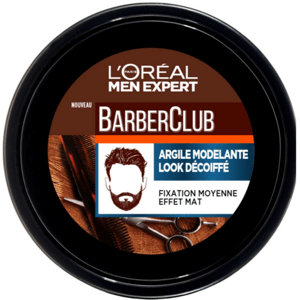 L'Oréal Men Expert Barber Club, Messy Look Matt Paste, vosk na vlasy 75 ml