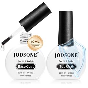 JODSONE vrchný lak a základný lak v gélovej forme, 2x10ml NEKOMPLETNÉ BALENIE!