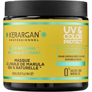 Kerargan - Ochranná maska ​​proti UV žiareniu a farbe s olejom z maruly pre suché a farbené vlasy 500 ml